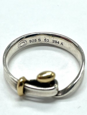 Georg jensen アクセサリー　ノットリング　