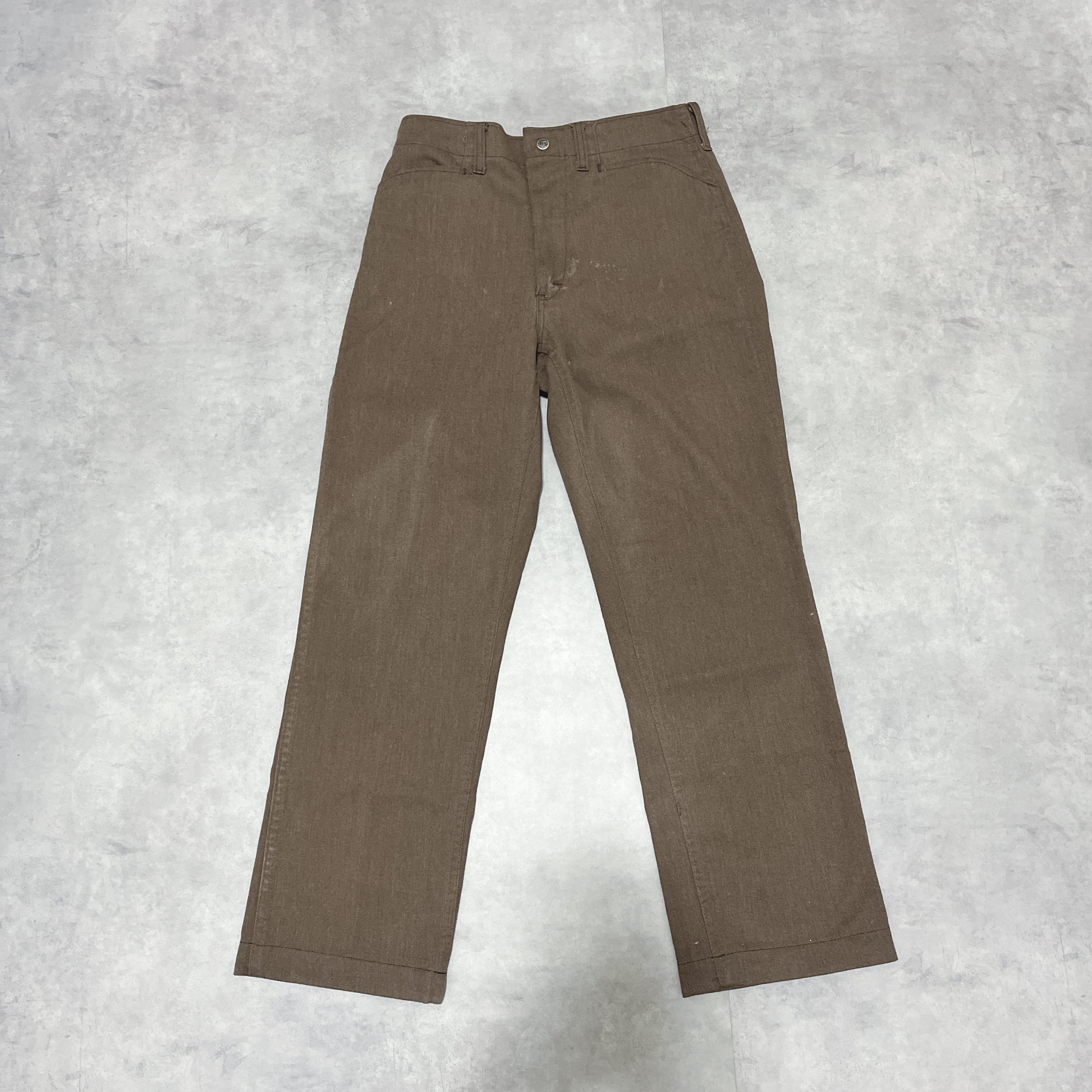 60s 70s Lee フリスコパンツ USA製 frisko | Black Turquoise vintage