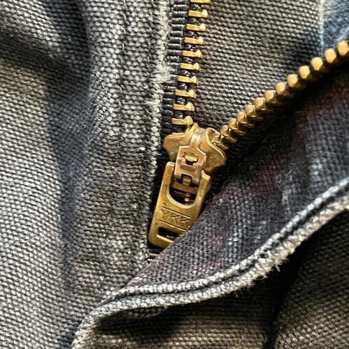 00s USA製 ブラック ダブルニー Carhartt B01 29×30 詳細写真9