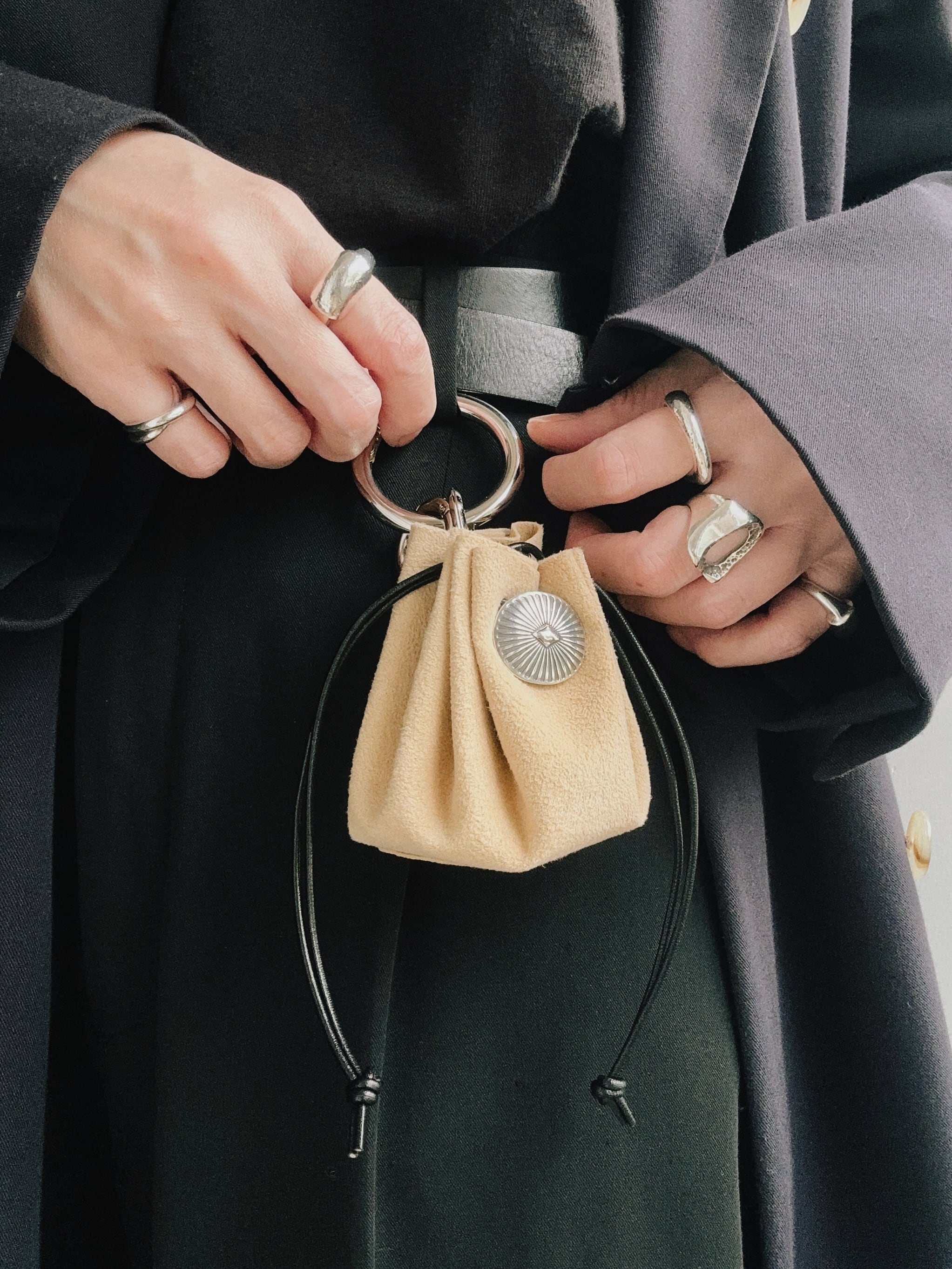 Leather Jewelry Sack