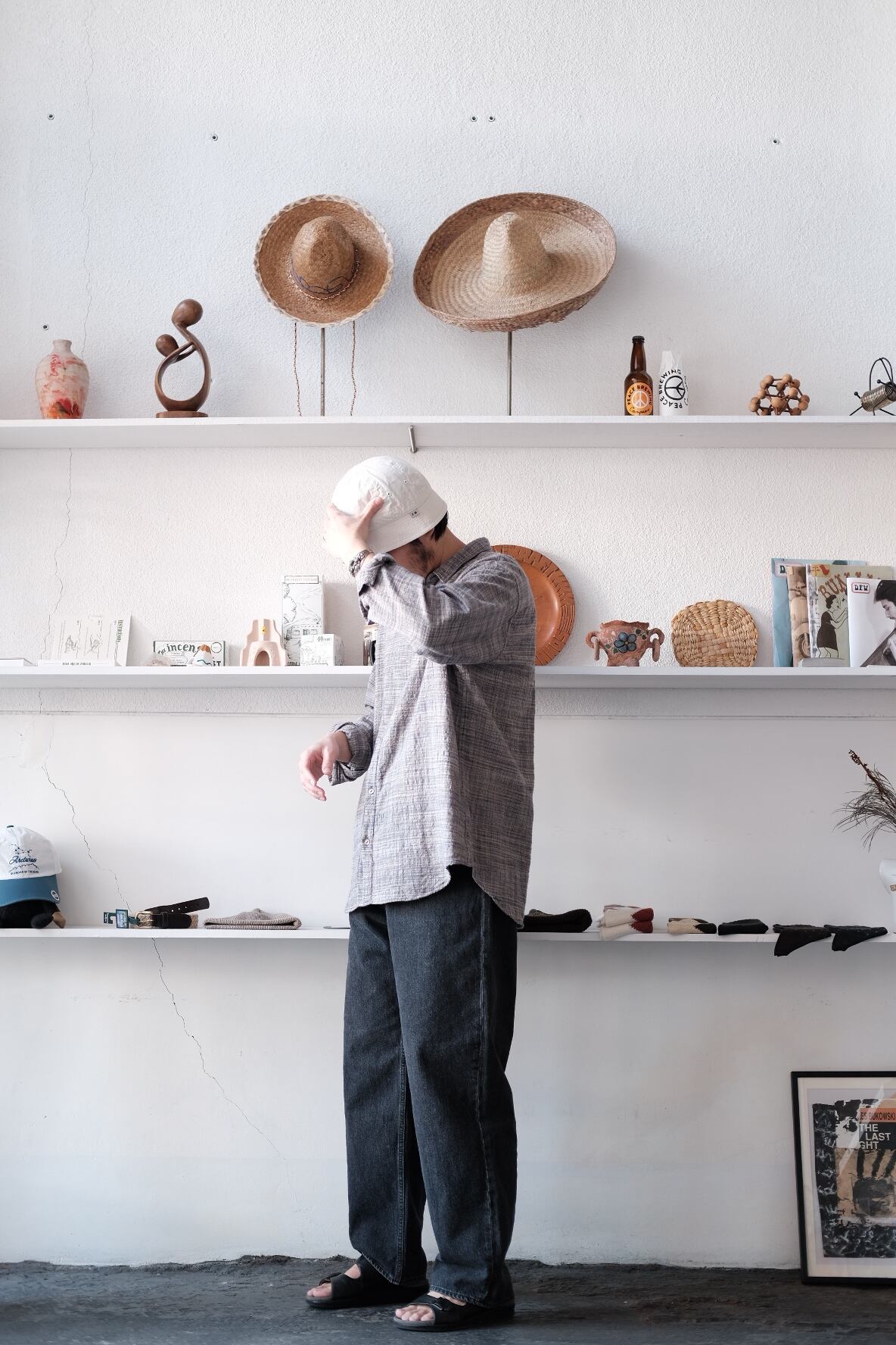 ENDS and MEANS＜エンズアンドミーンズ＞Relaxed fit 5 Pockets Denim