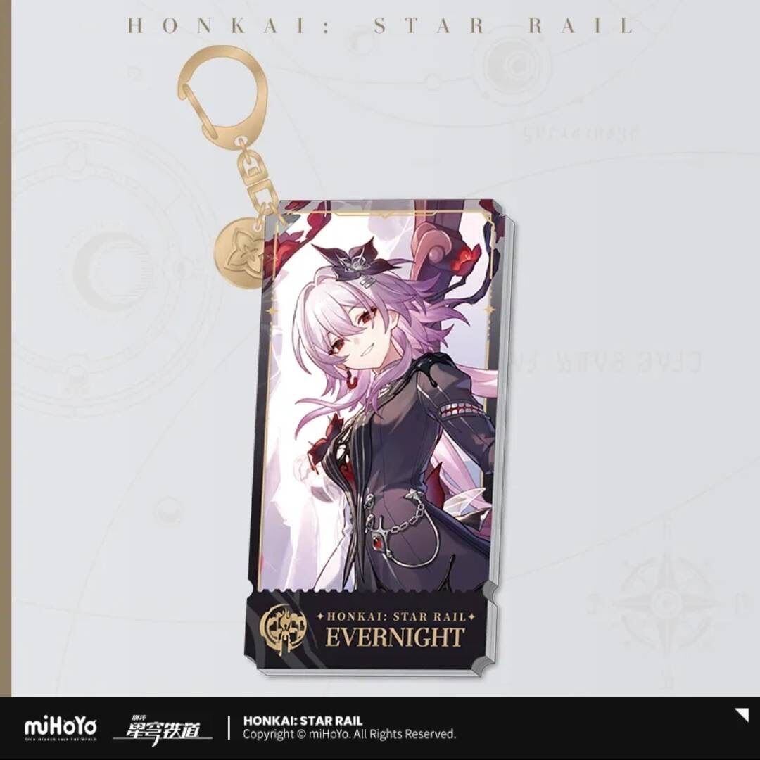 崩壊スターレイル 記憶運命 長夜月 アクリルキーホルダー 公式正規品