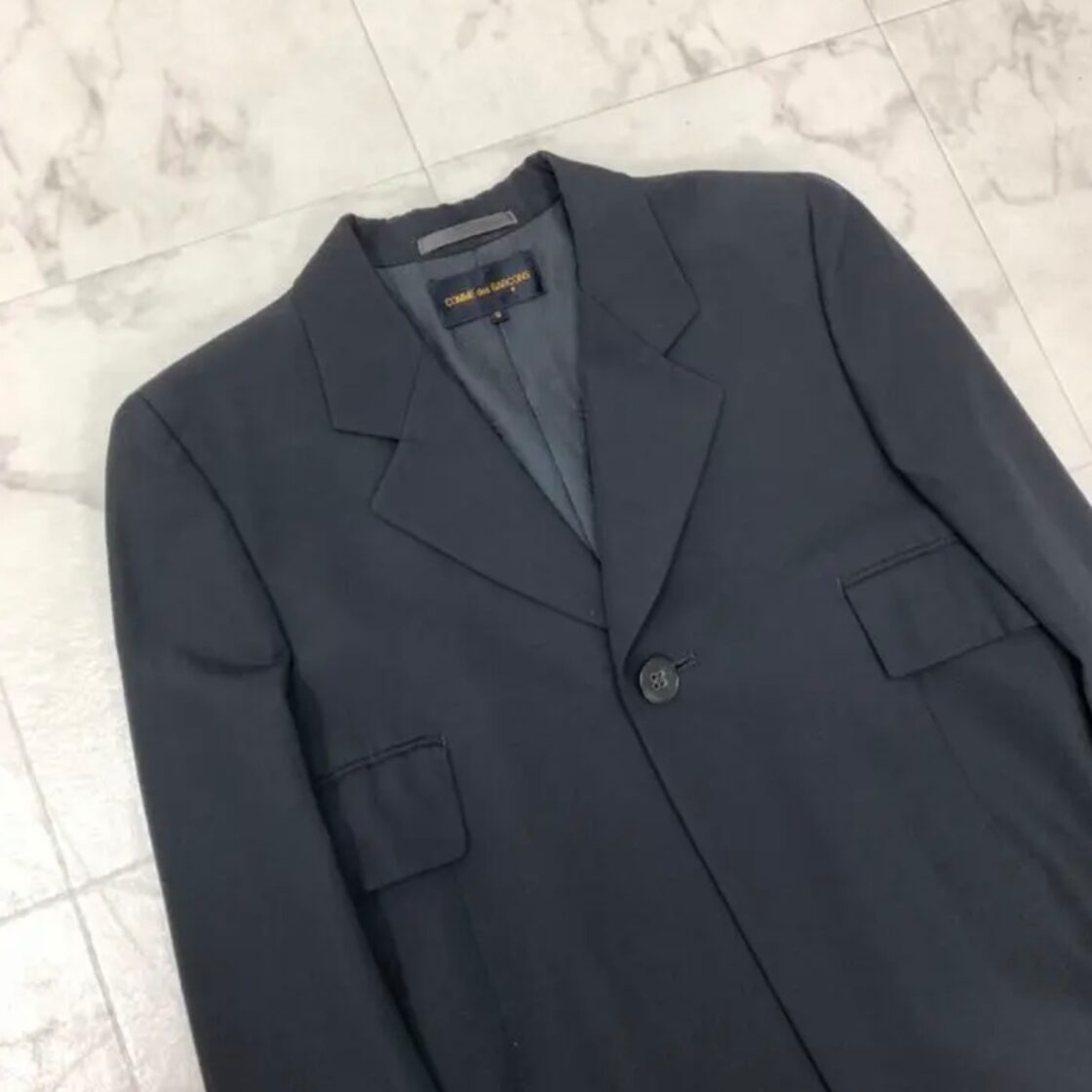 COMME des GARCONS AW92 AD1992 1B LONG JACKET コムデギャルソン 92AW 
