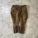 40s vintageベルト付き ジョッパーズ コーデュロイ ブラウン パンツ