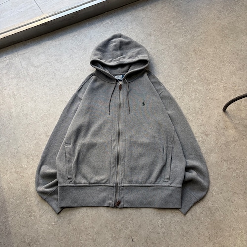 Polo Ralph Lauren cotton knit "double zip up" hoodie【仙台店】