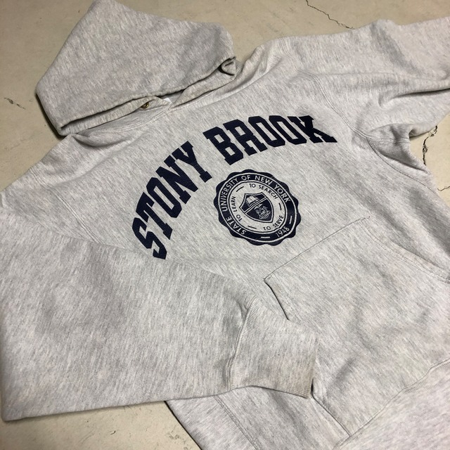 ⊕ 1990'S CHAMPION REVERSE WEAVE PARKA "STONY BROOK"