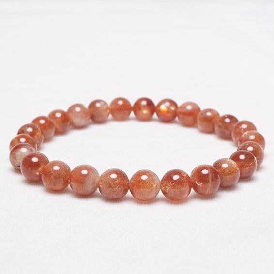 ストロベリークォーツ 苺水晶 ブレスレット 7mm [M便 1/10] 111-9762