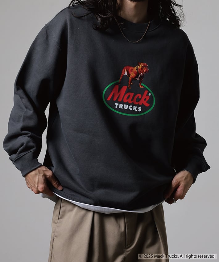 MACK TRUCKS / マック・トラックス ロゴ プリント オーバーサイズ