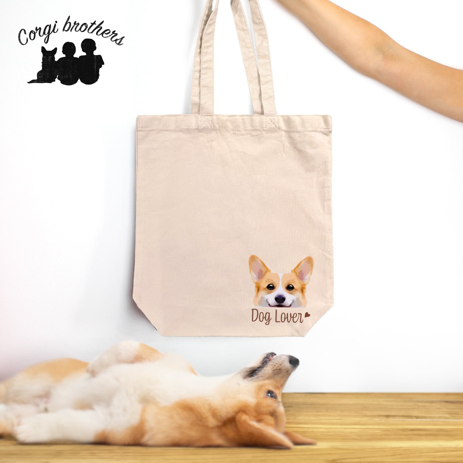 チワワ スムース 毛色6色 】キャンバス トートバッグ 犬 ペット うちの