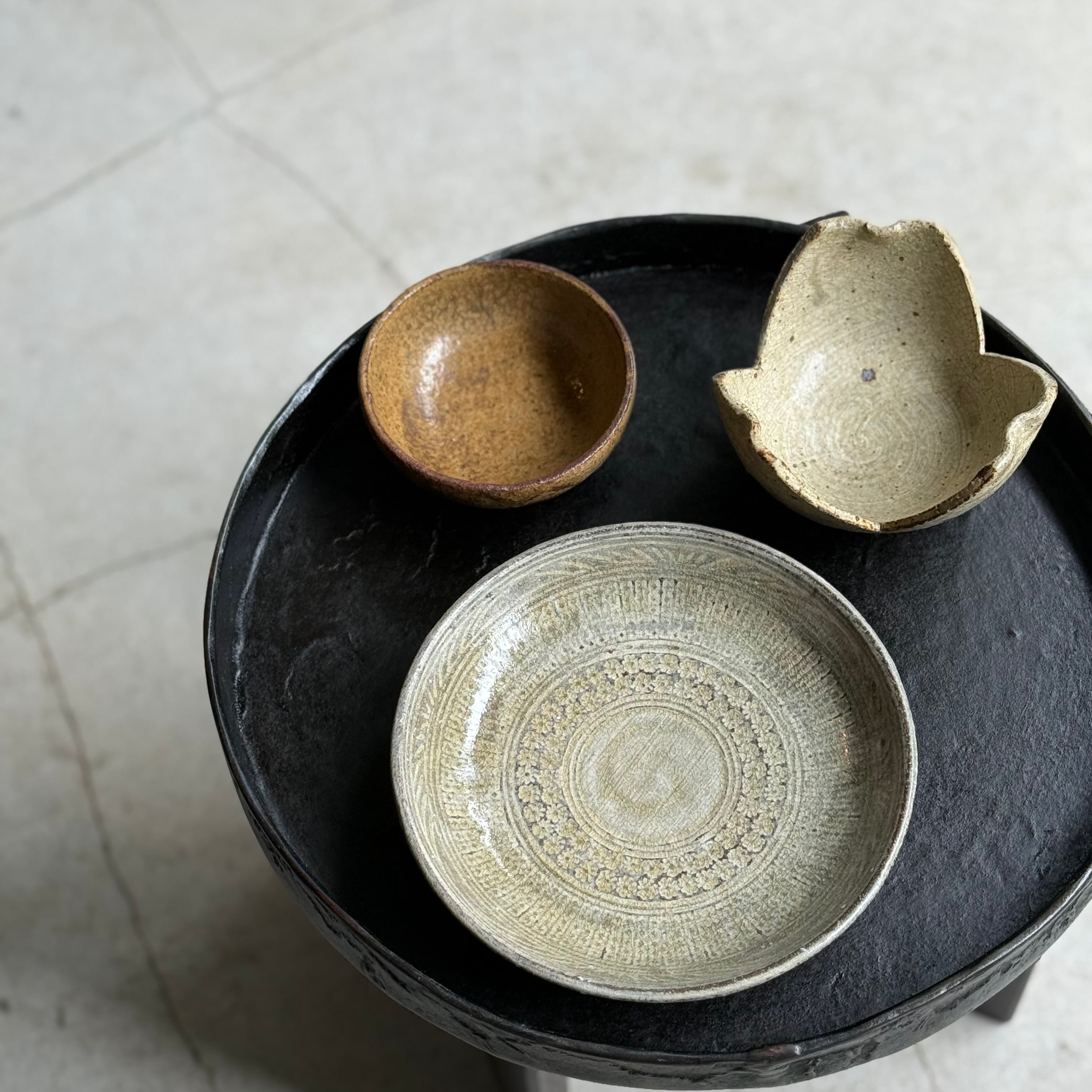 叶谷真一郎 6寸皿 三島 | gallery 一白