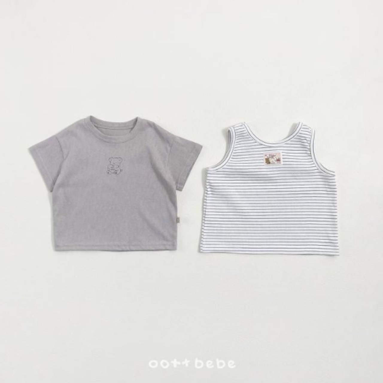 OOTTBEBE 26/SM (Baby)シャーベット 1+1 Tシャツ