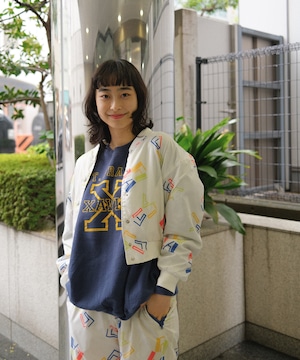 【送料無料】90's "FILA"nylon Blouson set