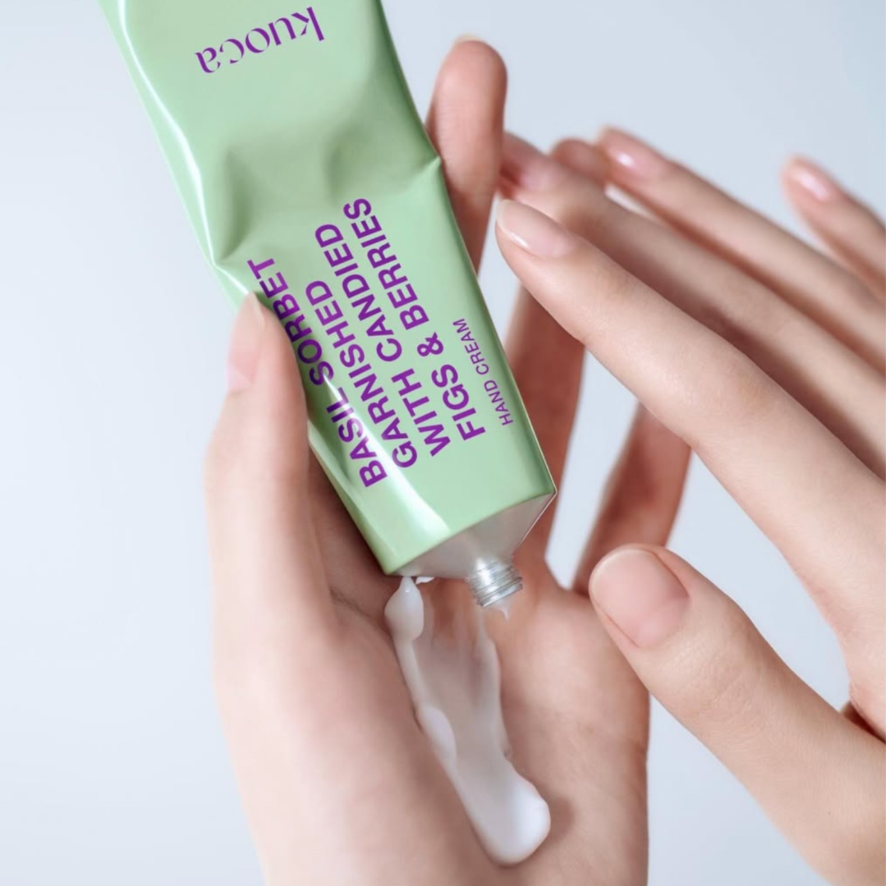 kuoca ハンドクリーム|バジルソルベ