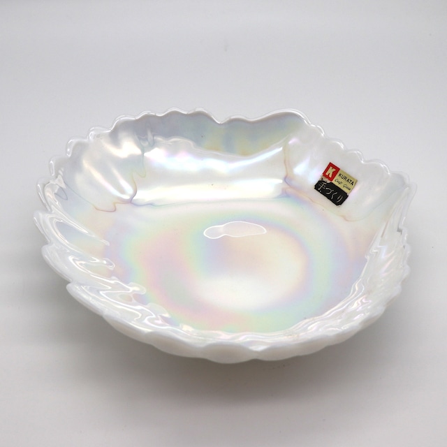 KURATA CRAFT GLASS・盛皿・ガラス食器・手づくり・硝子・No.200926-144・梱包サイズ60