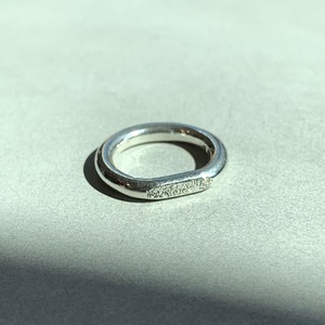 〈Silver925〉signet ring / 3mm