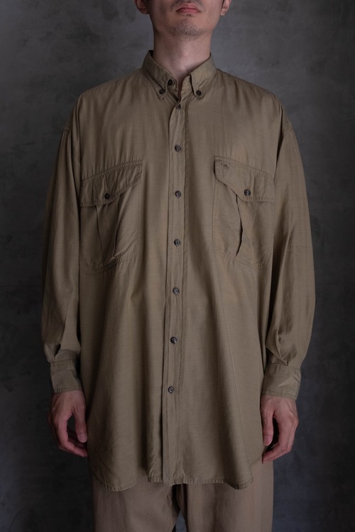 CAMEL SHOP シルクコットン S/Sシャツ 305B