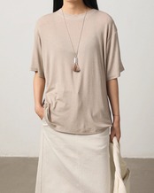 Simple boxy Tshirt　N1047