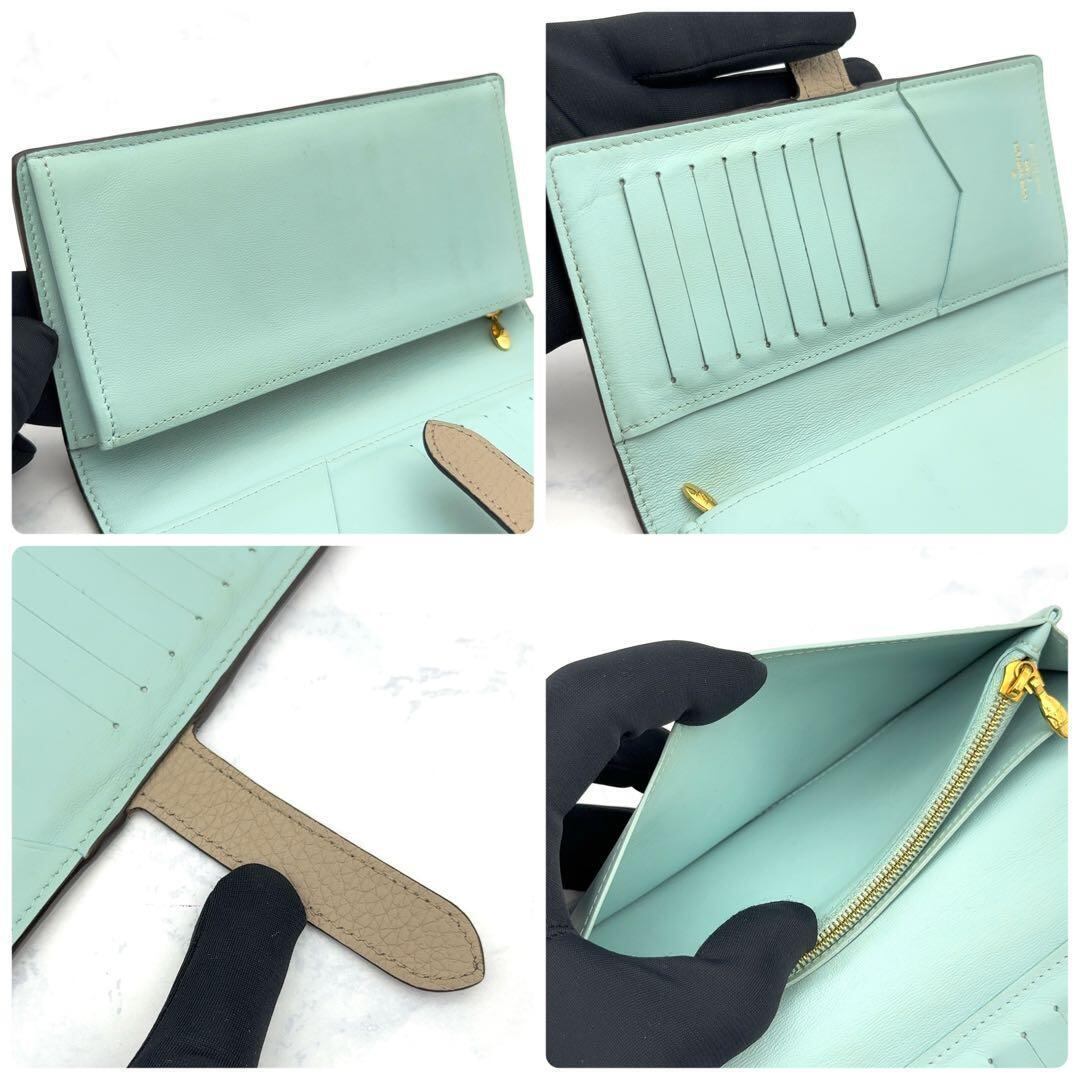 【最高級美品】ルイヴィトン トリヨン ヴェルティカルウォレット 長財布 ベージュ 最高級美品】ルイヴィトン トリヨン ヴェルティカルウォレット 長財布