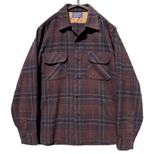 Pendleton Vintage Open Collar Wool Shirt [1960s-]