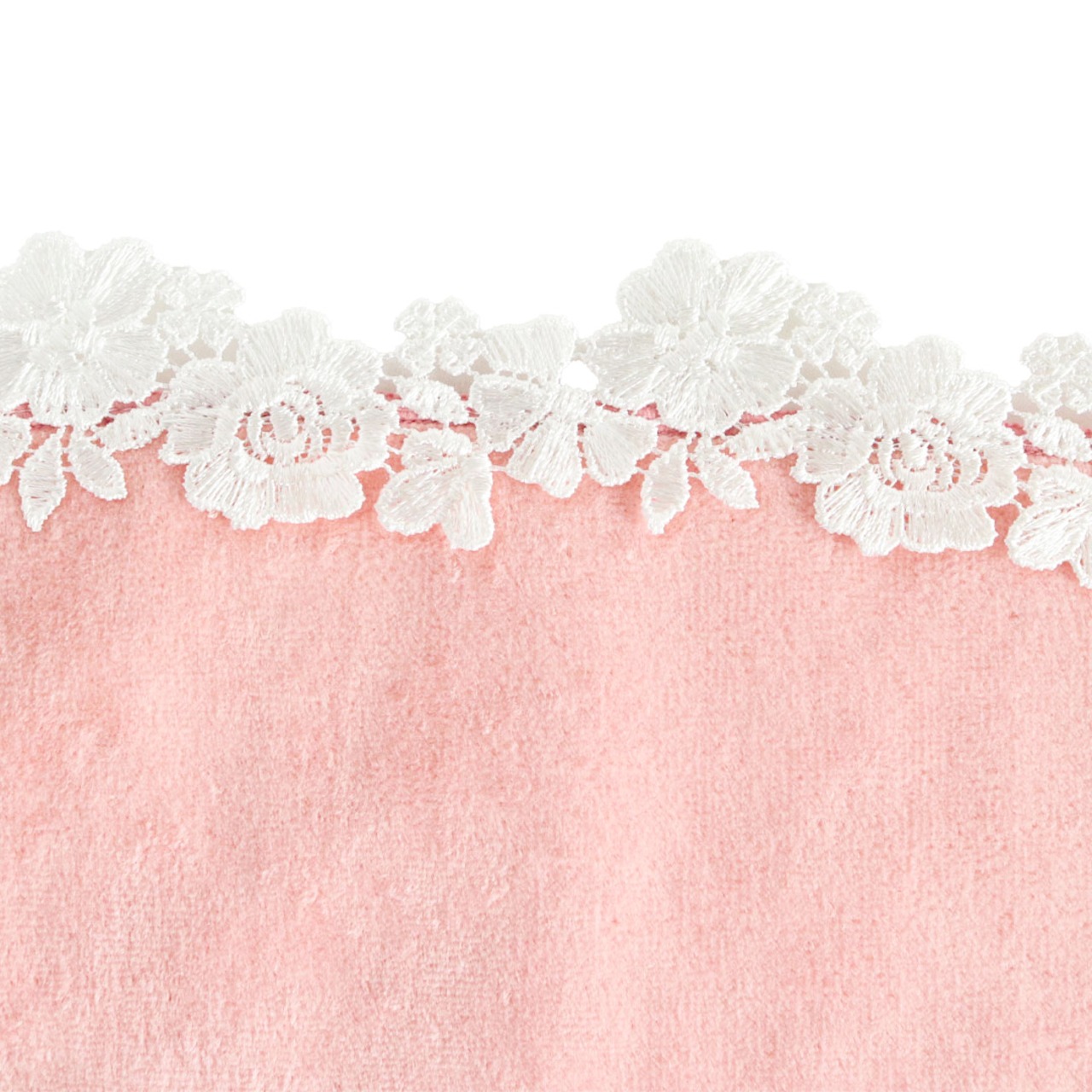 【近沢レース店】タオルハンカチ「オールドローズ」