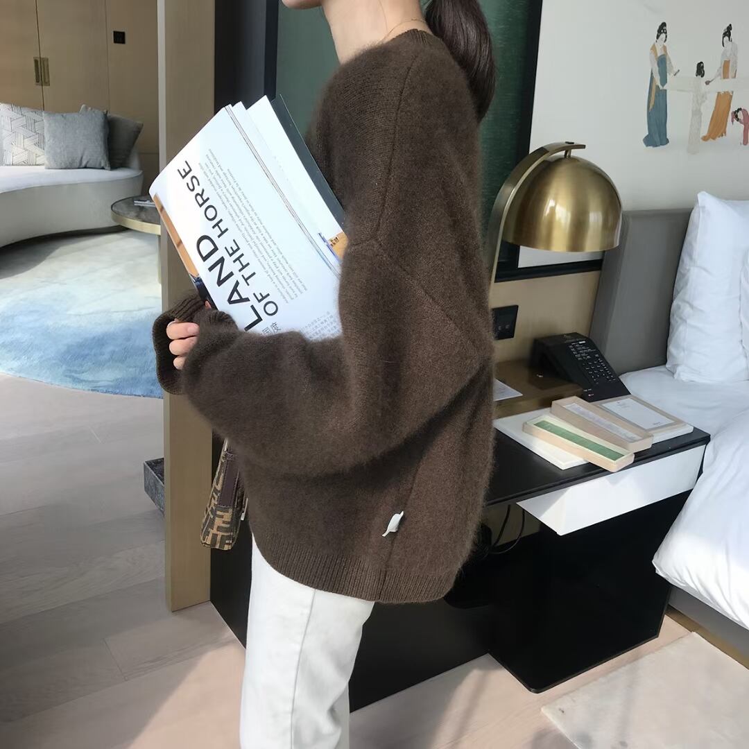 ふわふわシャギーニット　AJ11009-2703