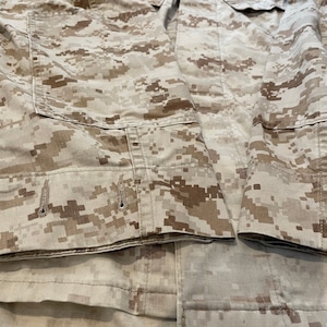 【USA古着】米軍実物 海兵隊 ミリタリージャケット コンバットユニフォーム デジカモ柄 BDU jacket USA MARINES アメリカ古着