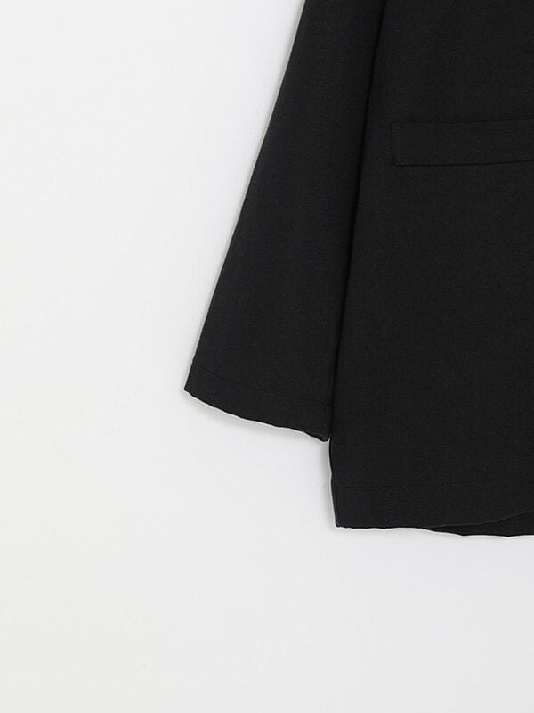 evam eva ｜cotton jacket (black) | robin ASO