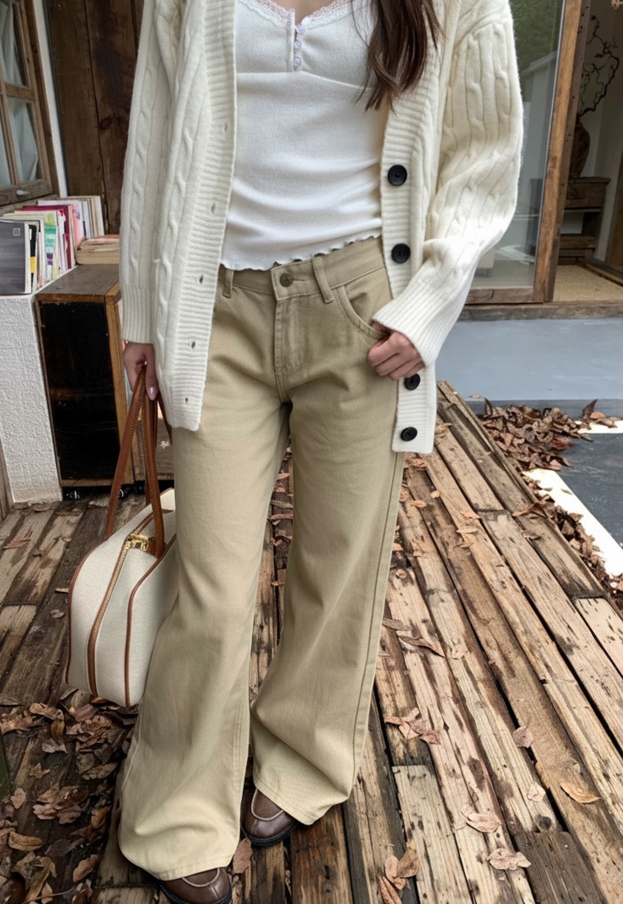 ヴィンテージライクフレアパンツ LK1882