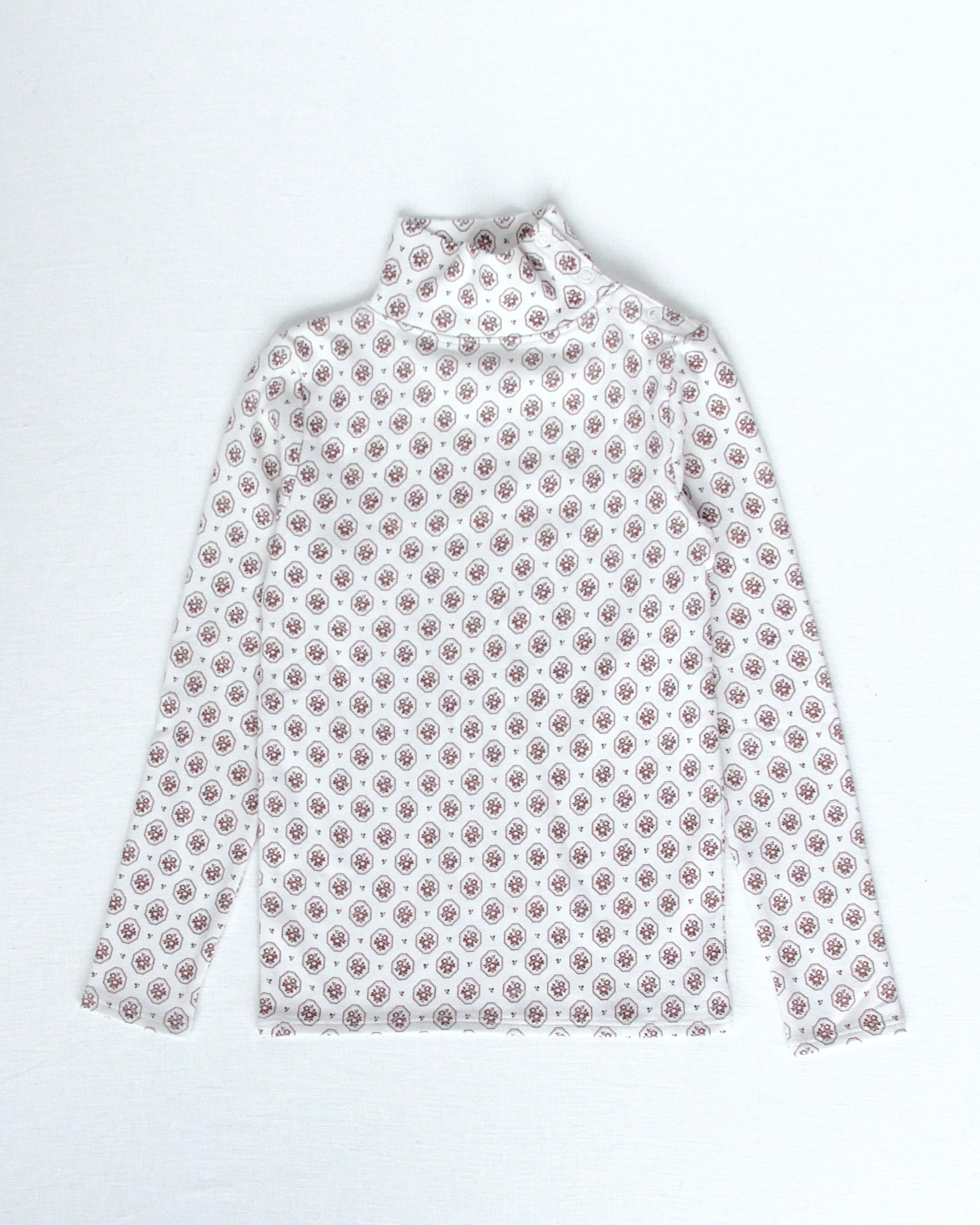 【即納】iver and isla / pima snap turtleneck / cameo