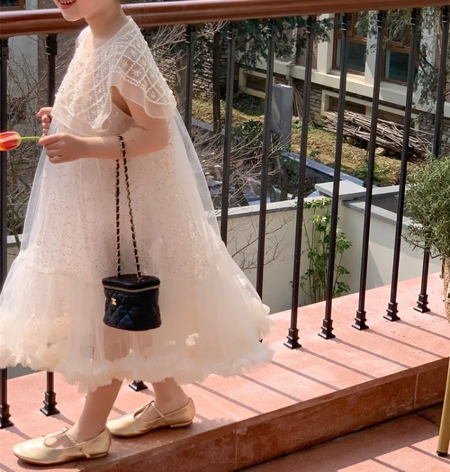 即納セーラーカラー tulle dress 110size