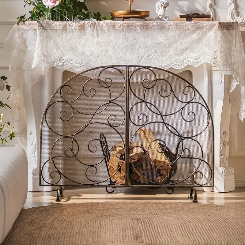 マントルピース 暖炉 ヴィンテージ調 アメリカンスタイル アイアン製