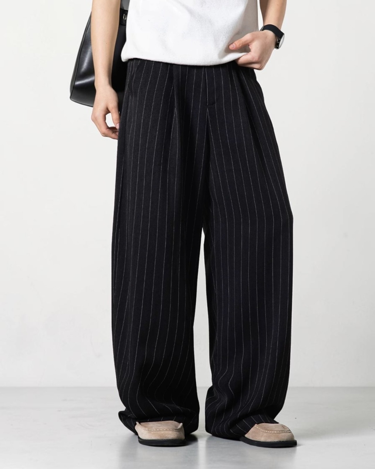 Still Stripe Wide Pants（70％/95％）