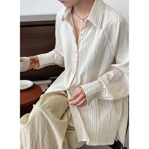 pleats design shirts N10744