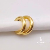 シンプルモダンダブルイヤーカフ