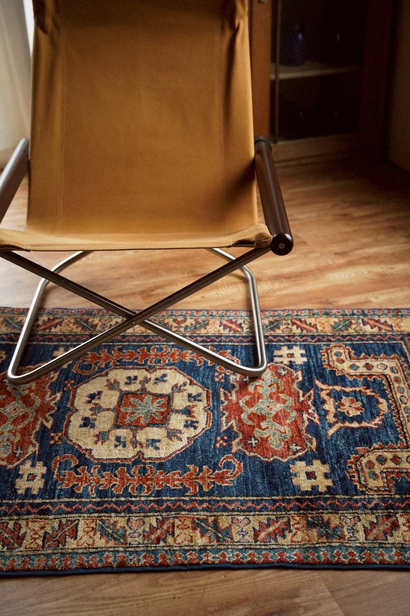 2237 - Vintage Afghan Kazak rug