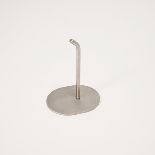 Bowl Pond Platz | ドームガラス壁掛け時計(10cm) 用スタンド-ステンレス（アルミ用） 画像