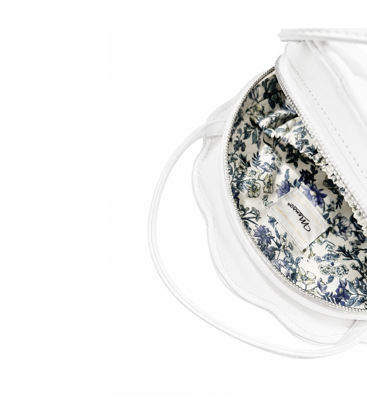 Petit Shell | Leather Bag white