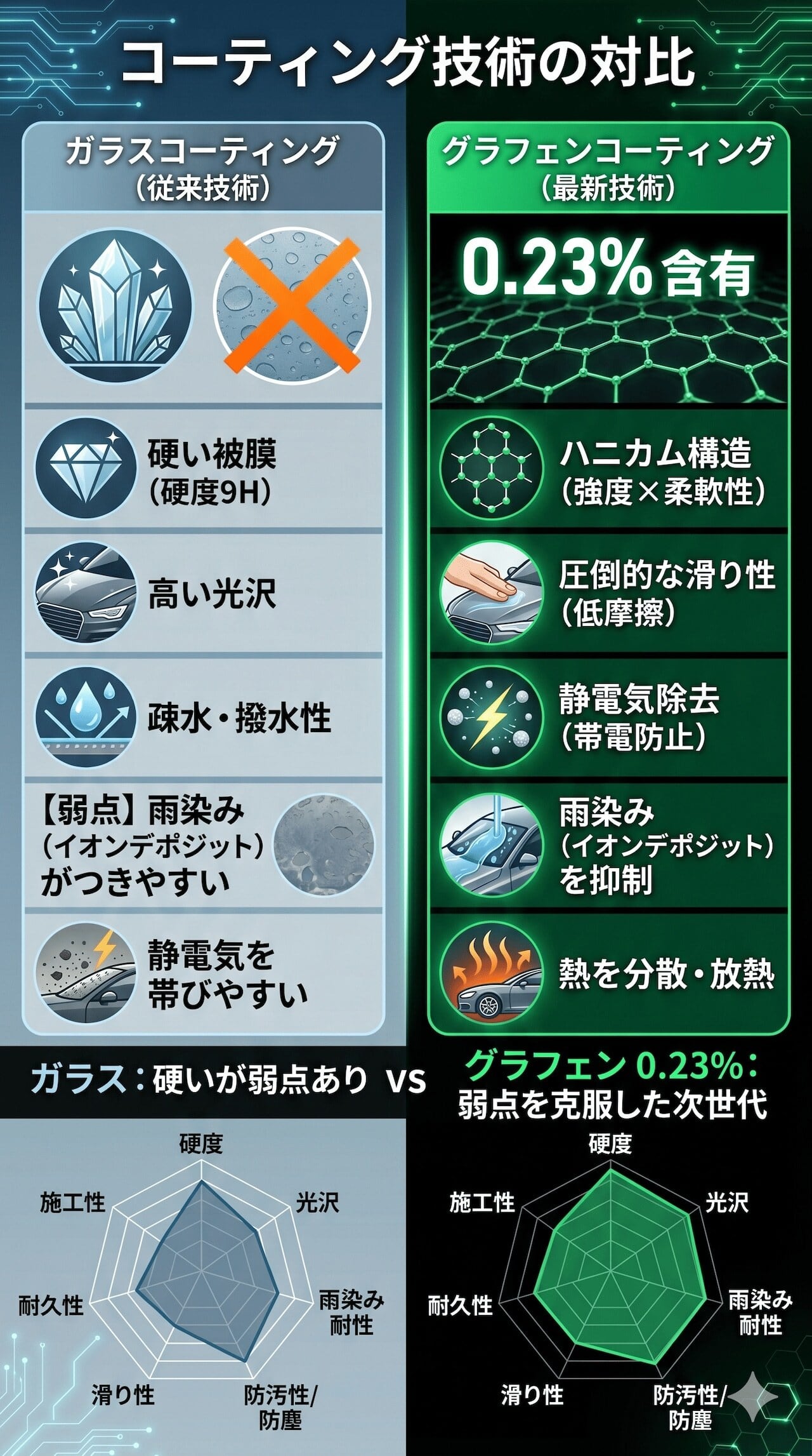 究極の3ステップ】黒鎧2層コーティングフルセット！！ | 株式会社愛車