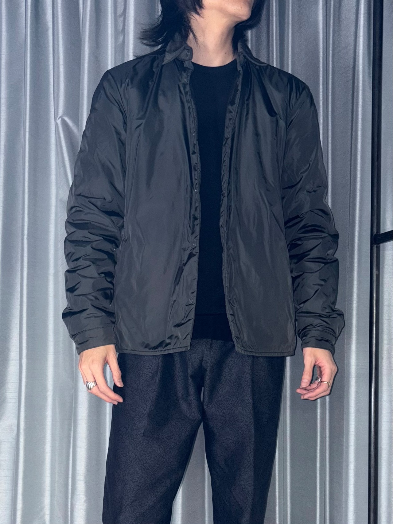 PRADA SPORT nylon padding shirt