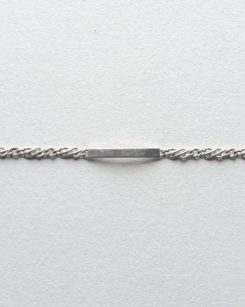Italian Silver 925 Twisted ID Bracelet