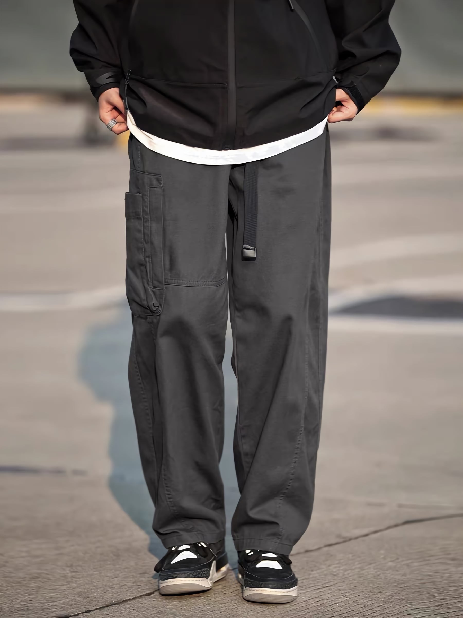 ワイドストレートワークパンツ / Wide Straight Work Pants