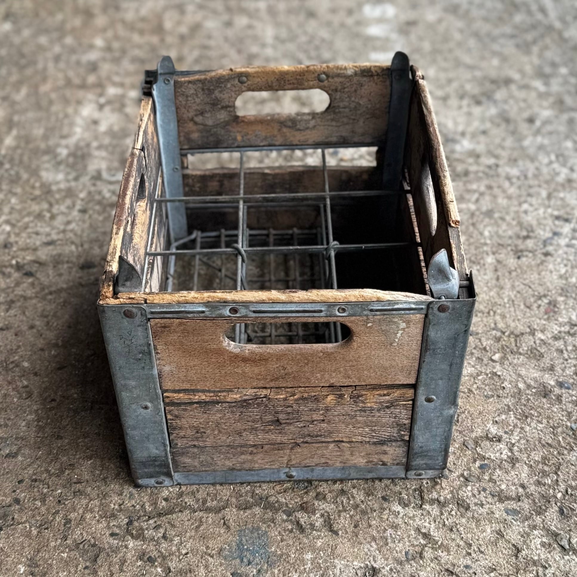 1962 California Dairy Milk Crate | BLASTMAN