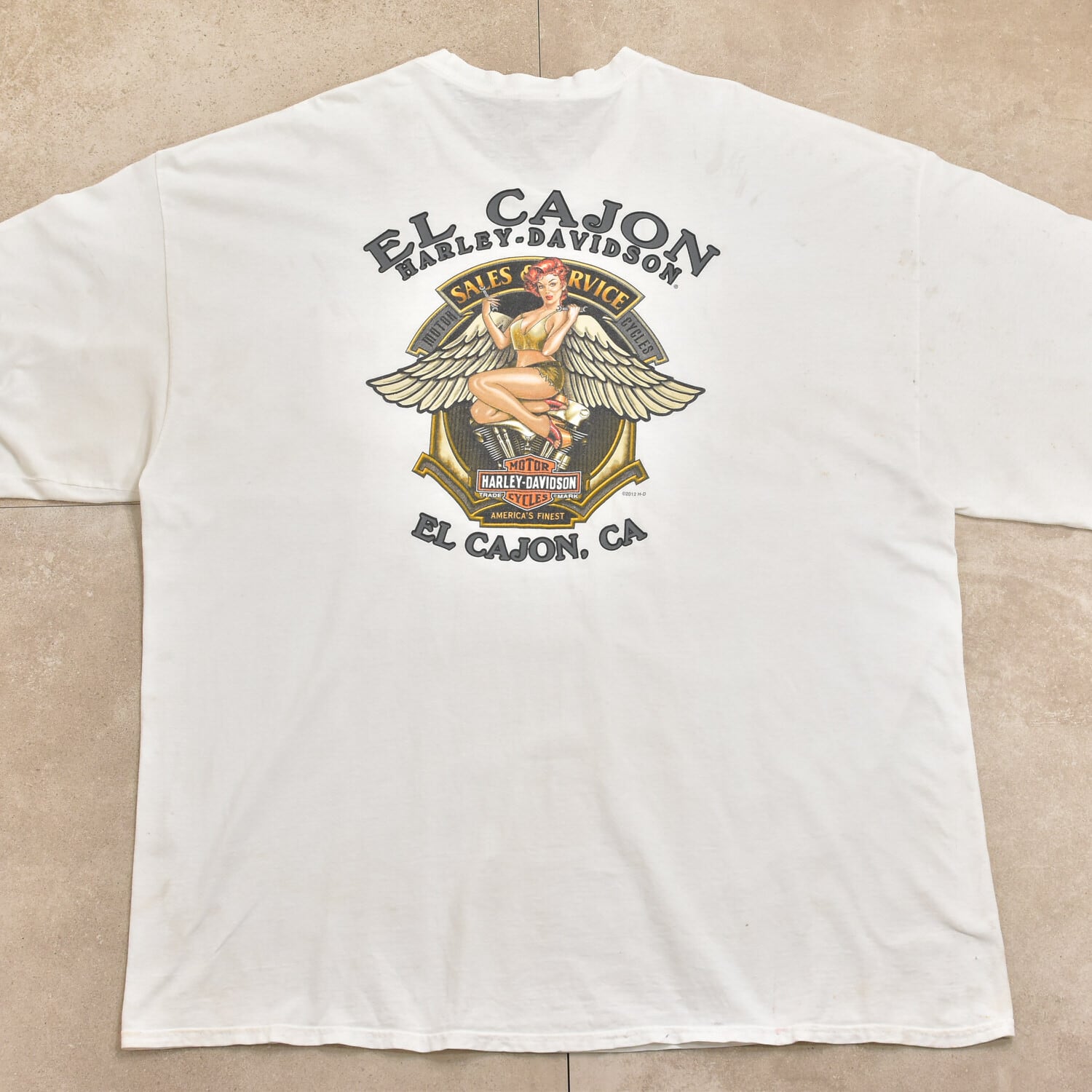 Big! HARLEY-DAVIDSON long sleeve T-shirt | 古着屋 grin days Big! HARLEY-DAVIDSON long sleeve T-shirt | 古着屋 grin days