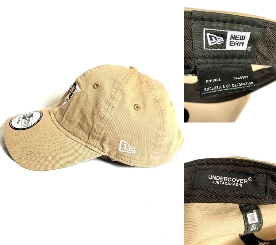 限定 コラボ 美品 レア NEWERA×UNDER COVER スカル ローズ キャップ