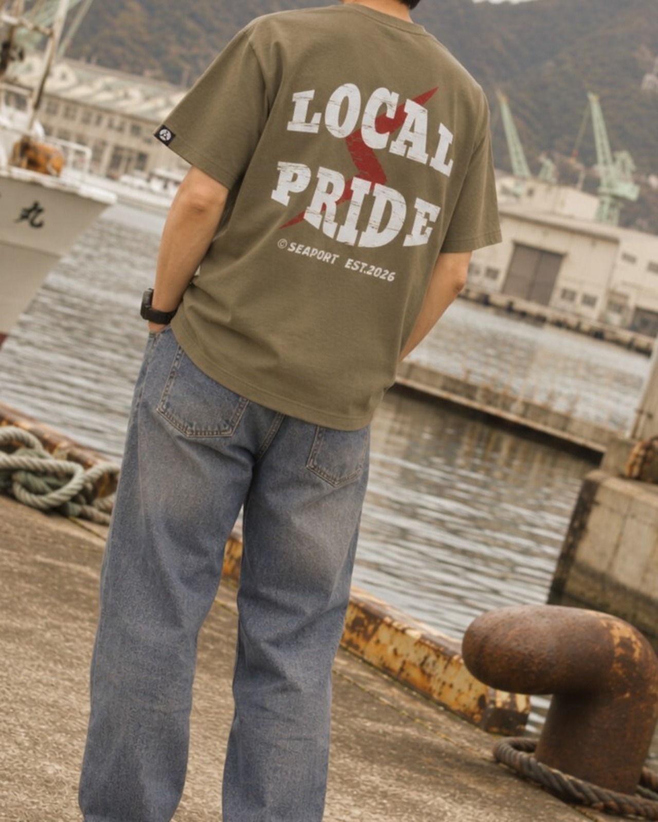 【THE THUNDERBOLT】ANCHOR MIST（Light Olive） 画像4