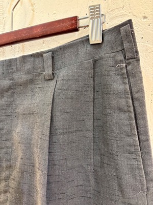 【MEN'S】50's charcoal gray black splash slacks