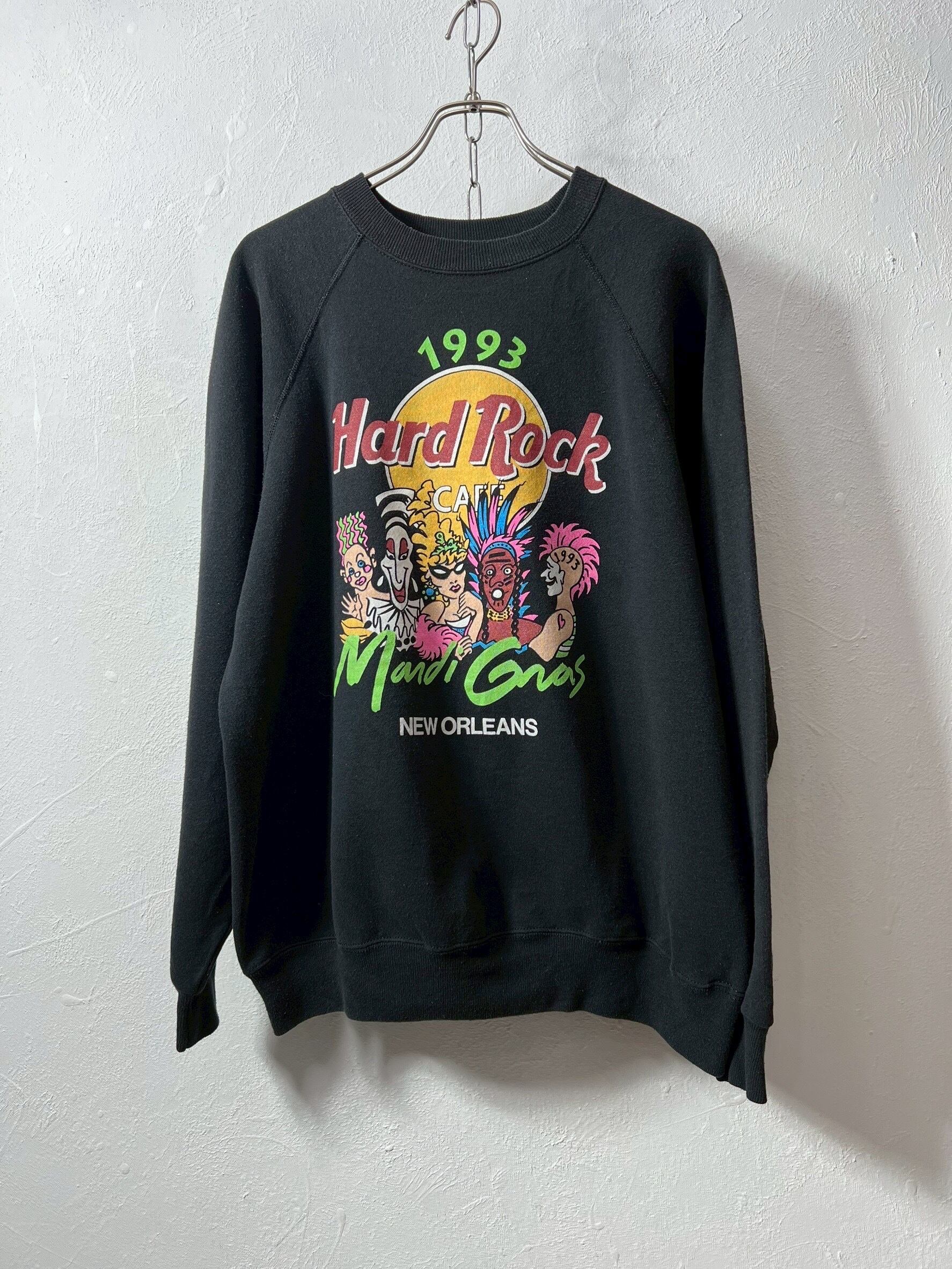 90’s USA made “Hard Rock x Mardi Gras” sweat shirt