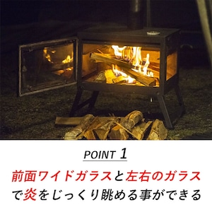 Mt.SUMI(マウント・スミ) Locomo アウトドア薪ストーブ/WIDE 焚火
