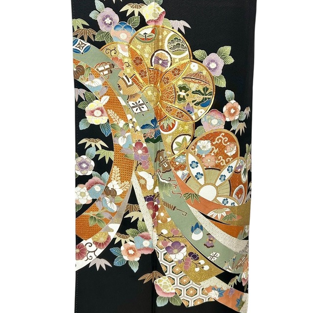 黒留袖レンタル フルセット BT-038-Mサイズ