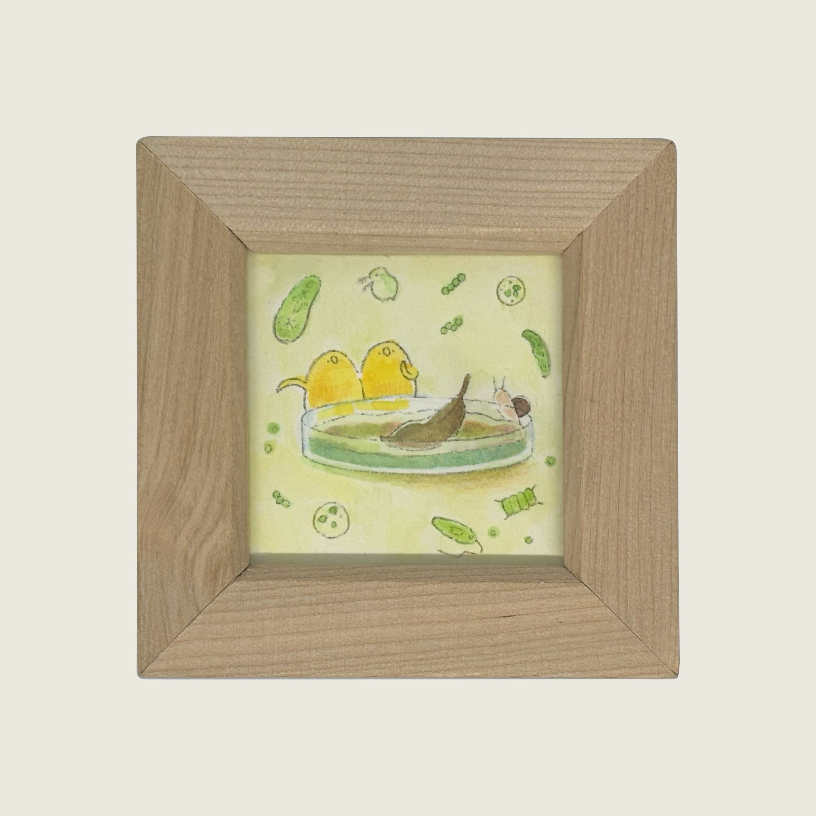 【原画15】微生物画